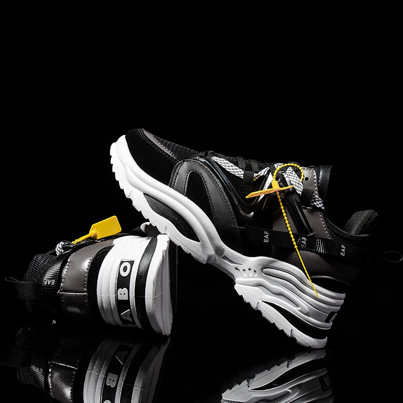 Men's Shoes - Black & White (2)